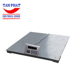 Cân sàn điện tử 2 tấn sử dụng đầu cân XK3118K8A