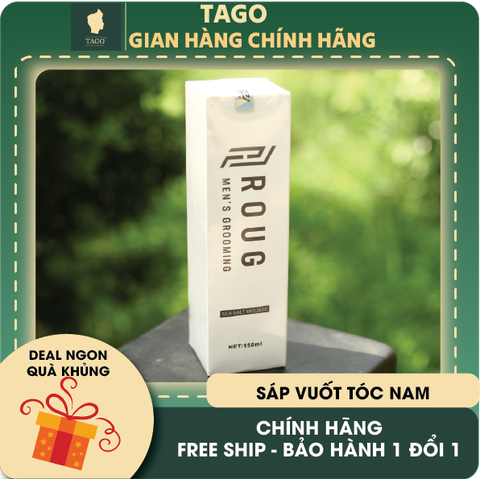 Xịt muối biển Seasalt Mousse ROUG - Tăng Phồng, Tạo Kiểu & Kiềm Dầu 150ml | TAGO