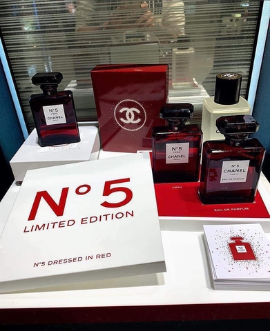 Nước Hoa Chanel No5 Eau De Parfume Red Limited Edition 2018 Fullbox 100ml