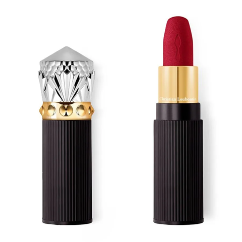 Son Christian Louboutin Rouge Velvet Matte 001M on the go