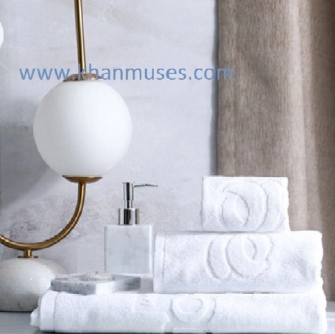 Khăn khách sạn dệt logo 9