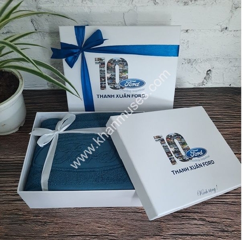 Khăn Bông quà tặng cao cấp (Mẫu 84)