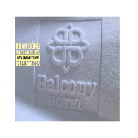 Khăn khách sạn cao cấp dệt logo