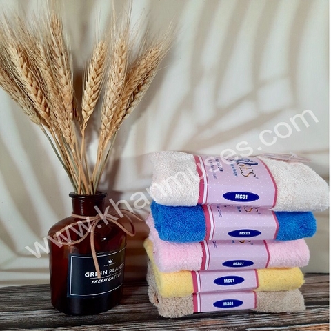 ComBo Bộ 5 khăn mặt siêu mềm 28x42cm