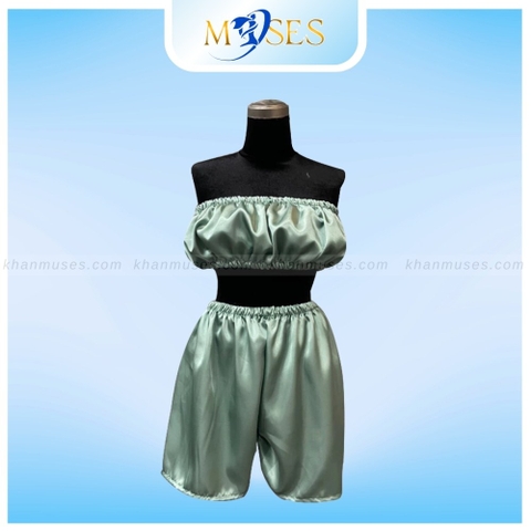 Bộ đồ quây Spa - Bộ đồ giảm béo XANH MINT