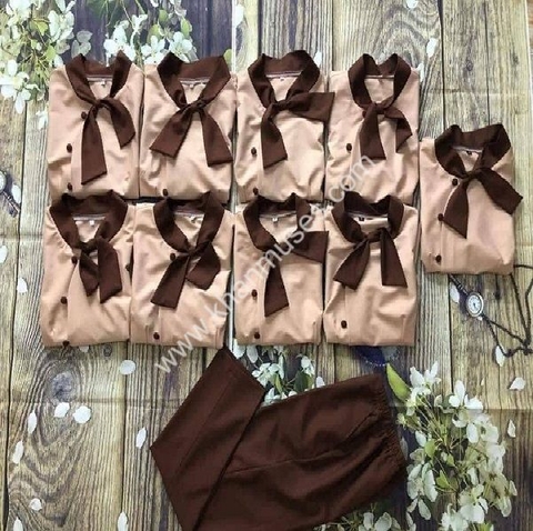 Đồng Phục Spa cotton lạnh