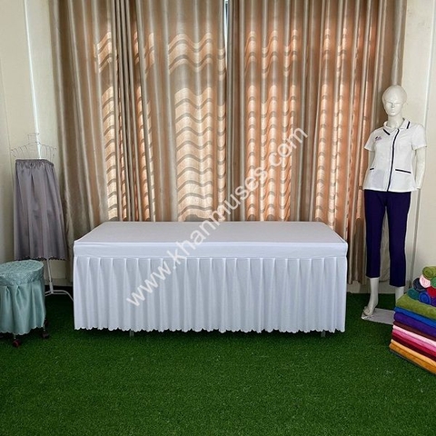 Ga thun Spa Màu trắng