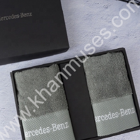 Bộ 02 Khăn quà tặng cao cấp (mẫu 75)