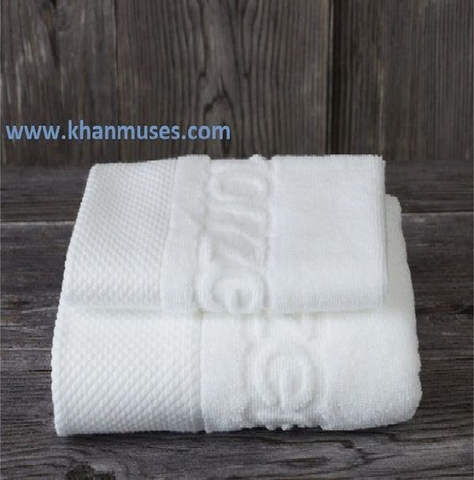 Khăn khách sạn dệt logo