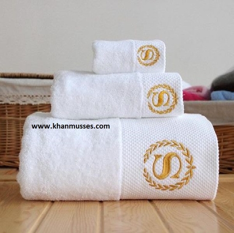 Khăn khách sạn thêu logo