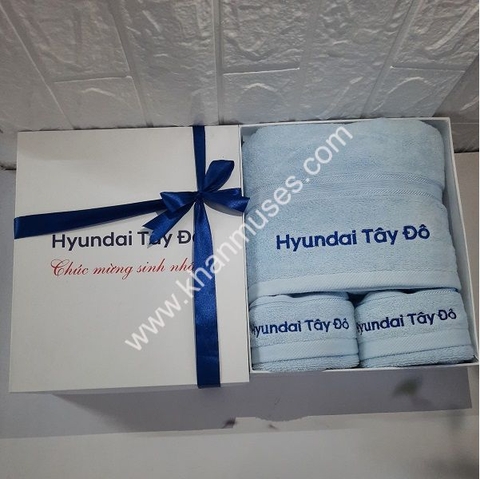 Khăn bông quà tặng Muses (Mẫu 108)