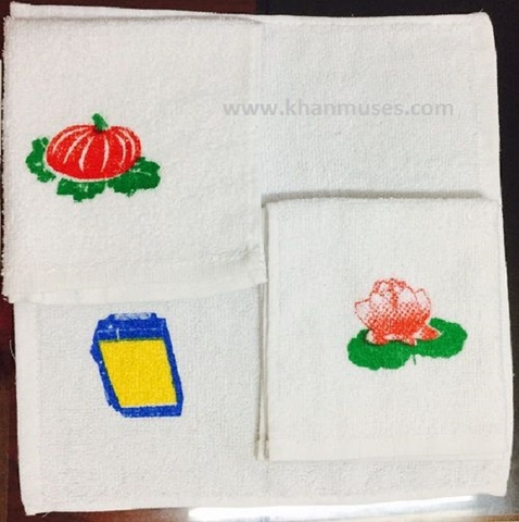 COMBO Bộ 50 Khăn mầm non