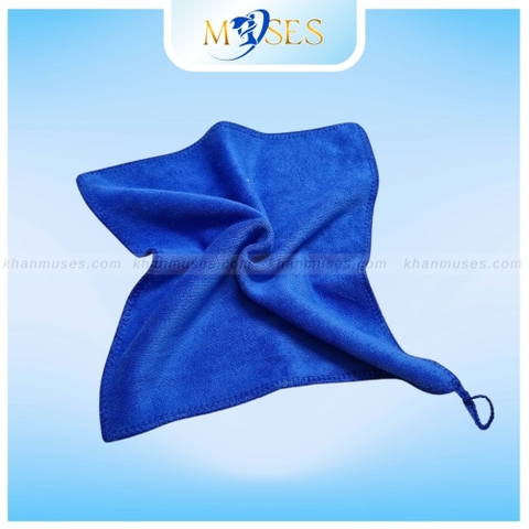 Khăn Nail chuyên dụng - Khăn microfiber XANH BLUE