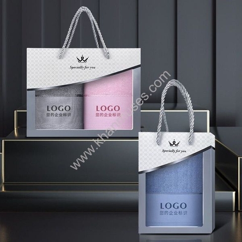 Khăn Bông quà tặng cao cấp (Mẫu 114)