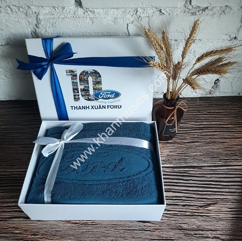 Khăn bông quà tặng cao cấp (Mẫu 85)