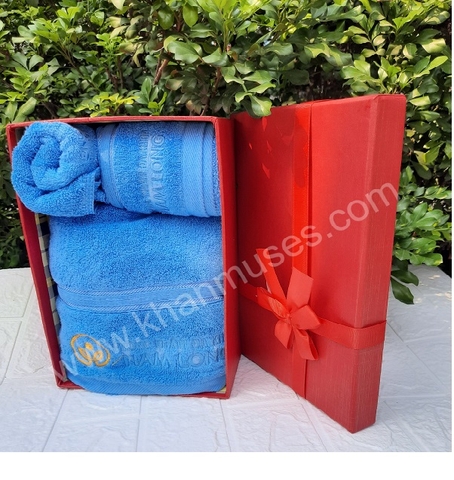 Khăn bông quà tặng (Mẫu 53)