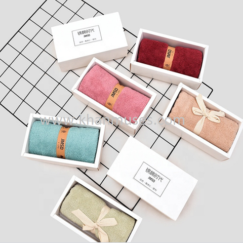 Khăn bông quà tặng (mẫu 55)