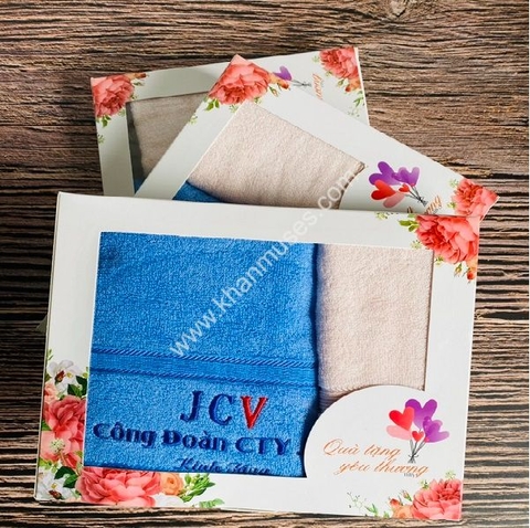 Khăn lông quà tặng (Mẫu 105)