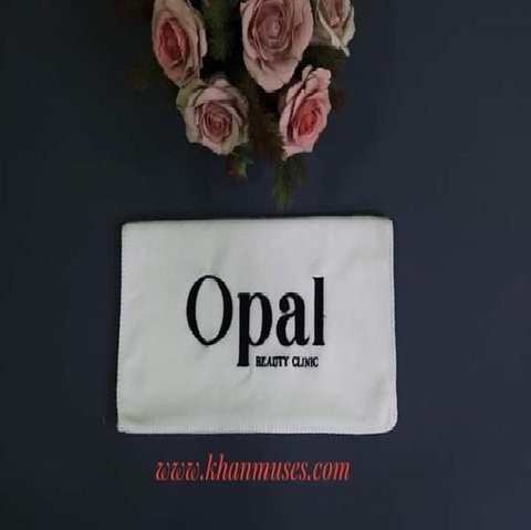 Khăn spa màu trắng (Mẫu 3)