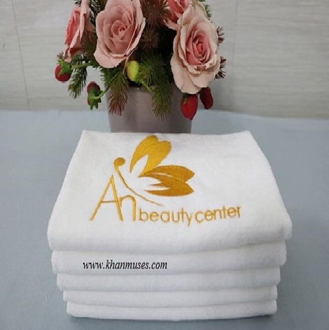 Khăn Spa mầu trắng