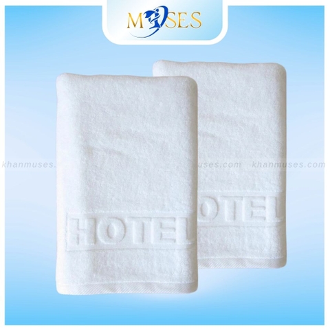 Khăn tắm khách sạn cotton cao cấp - Dệt logo