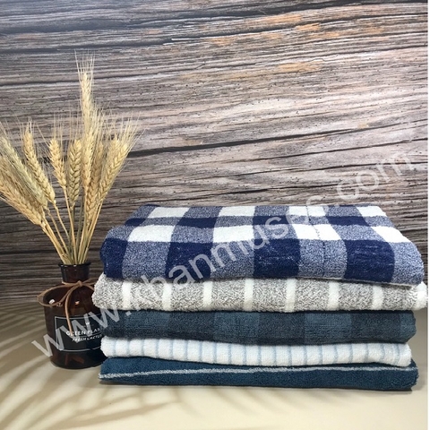 Bộ 5 khăn tắm xuất Hàn kích thước 70x140cm