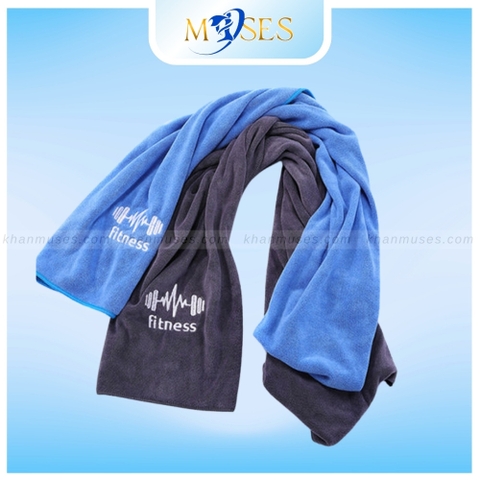 Khăn Gym - Khăn tập gym thêu/dệt logo cao cấp, giá rẻ toàn quốc