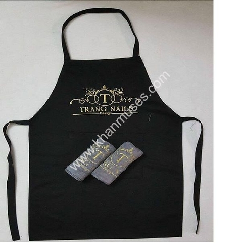 Tạp dề làm Nails