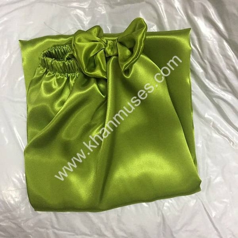 Váy quây Spa màu xanh lá