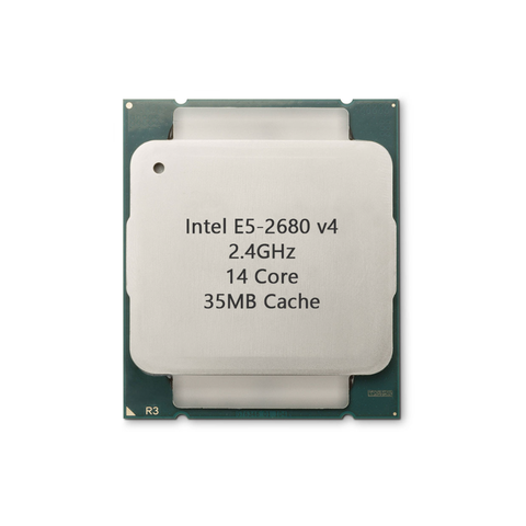 Cpu Intel Xeon E5-2680v4 (2.4-3.3GHz, 35MB Cache, 14 nhân 28 luồng) (Cũ)