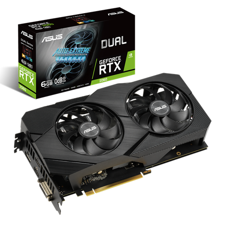 Asus Dual GeForce RTX 2060 EVO 6GB GDDR6