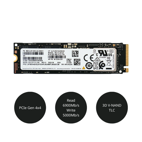 SSD Samsung NVMe PM9A1 M.2 PCIe Gen4 x4 512GB