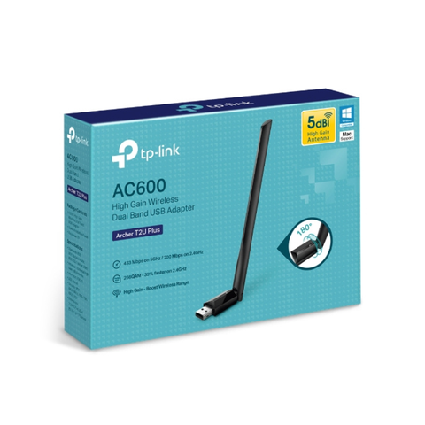 Usb Wifi TP-Link Archer T2U Plus băng tần kép AC600