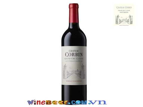 Rượu vang Pháp Chateau Corbin (2015) | rượu vang pháp