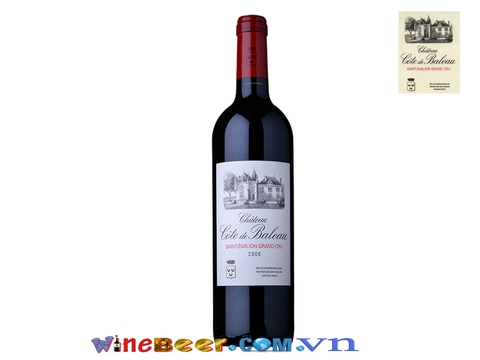 Rượu vang Pháp Chateau Cote de Baleau (2015) | rượu vang pháp