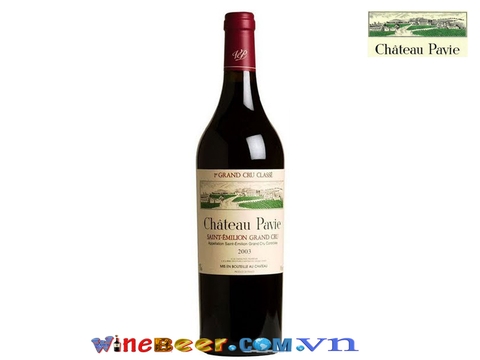 Rượu vang Pháp Chateau Pavie | rượu vang cao cấp