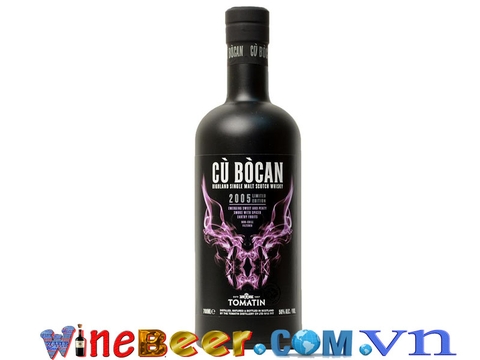 Rượu Tomatin Cù Bòcan 2005 |  whisky single malt