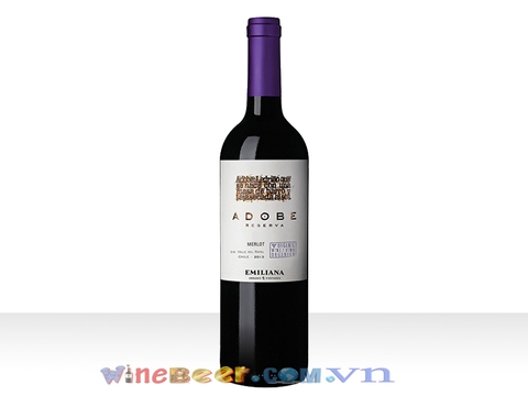 Vang Emiliana Adobe Merlot -  Vang Chi lê
