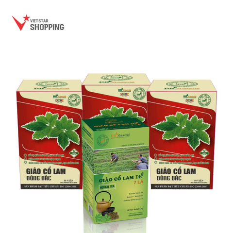 COMBO 3 HỘP VIÊN GIẢO CỔ LAM ĐB