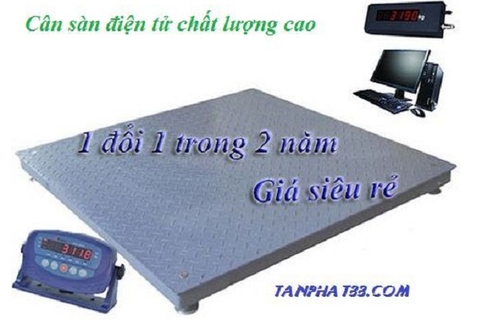 Cân sàn điện tử Tân Phát