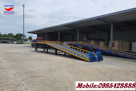 Cầu dẫn 2 khúc chống trượt thép gân