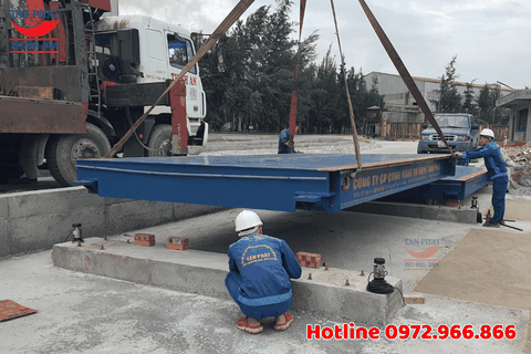 Cân ô tô điện tử 120 tấn