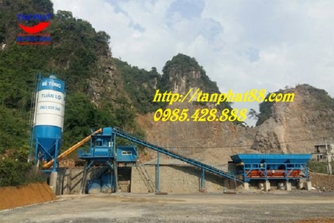 Giới thiệu trạm trộn công suất 75m3/h