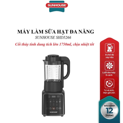 Máy làm sữa hạt đa năng Sunhouse SHD5266