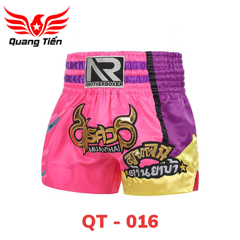 Quần Muay Thái Another Boxer Chính Hãng Muay Thai Short Chất Liệu Satin Cao Cấp | QT-016