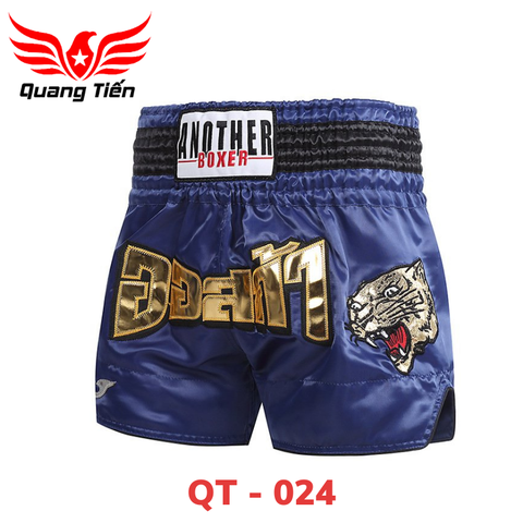 Quần Muay Thái Another Boxer Chính Hãng Muay Thai Short Chất Liệu Satin Cao Cấp | QT-024