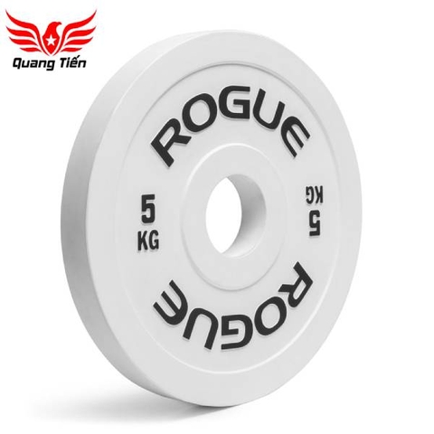 Tạ bánh cao su ROGUE cao cấp 5 kg mini lỗ 50 nhập khẩu