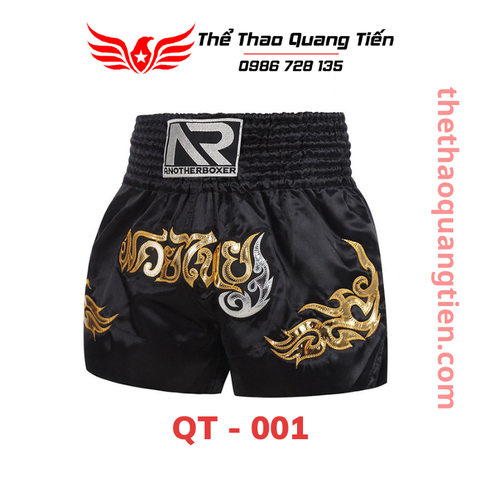 Quần Muay Thái Another Boxer Chính Hãng Muay Thai Short Chất Liệu Satin Cao Cấp | QT-001