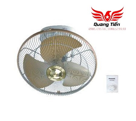 Quạt đảo trần Panasonic F-409QGO - Màu vàng ánh kim