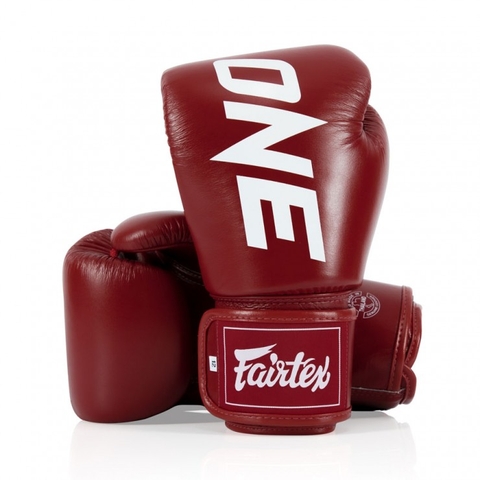 Găng tay Boxing đỏ BGV Fairtex X ONE Championship